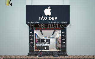 Thiết kế shop điện thoại iphone, apple chính hãng